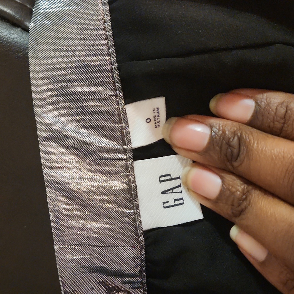 Metallic pleated skirt - Picture 4 of 4